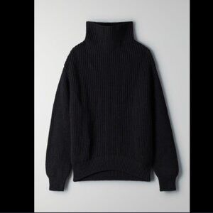 Wilfred MONTPELLIER Turtleneck Sweater Black XXS
